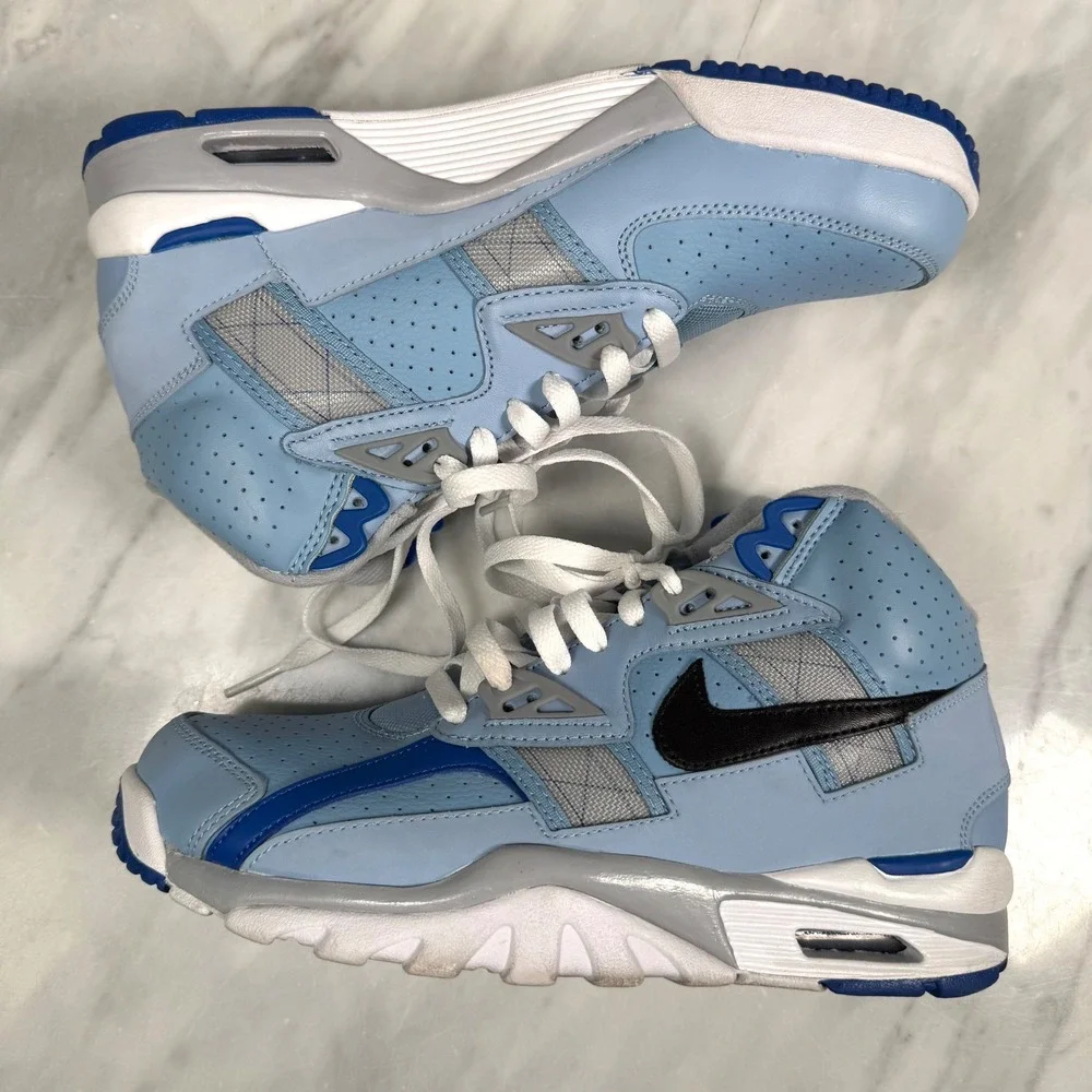 Nike Air Trainer SC High University Blue Black DX1791-400 Men Sz 7 High Top